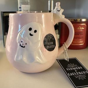 Pink ghost mug